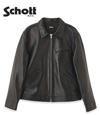 Schott ショット ラムレザー|トラッカージャケット『LEATHER TRACKER
