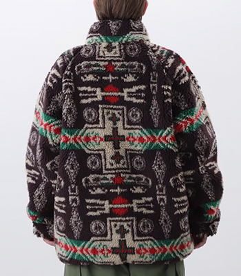 MANASTASH マナスタッシュ フリース|ゴリラジャケット|チマヨ柄