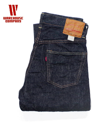 WAREHOUSE ウエアハウス 14.5oz|ノンテーパードストレート|ワン 