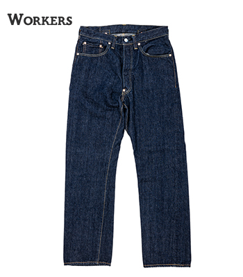 WORKERS ワーカーズ 14.75oz.|米綿|ストレートジーンズ『801XH, Buckle