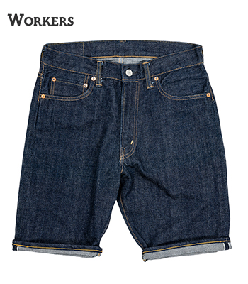 WORKERS ワーカーズ 14.5 oz|サンフォライズドデニム|ジッパー|デニム 