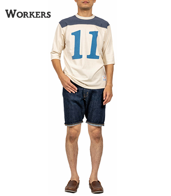 WORKERS ワーカーズ 14.5 oz|サンフォライズドデニム|ジッパー