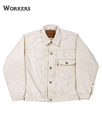 WORKERS ワーカーズ 米綿|デニムジャケット|Gジャン|1st Type『13.75oz