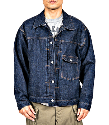 WORKERS ワーカーズ 米綿|デニムジャケット|Gジャン|1st Type『T-Back