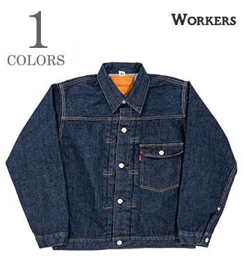 WORKERS ワーカーズ Right Hand Denimlデニムジャケット|Gジャン|1st 