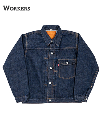 WORKERS ワーカーズ Right Hand Denimlデニムジャケット|Gジャン|1st 