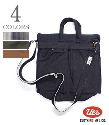 UES ウエス ウエスらしい生地使いやディテール!経年変化を楽しめるBAG