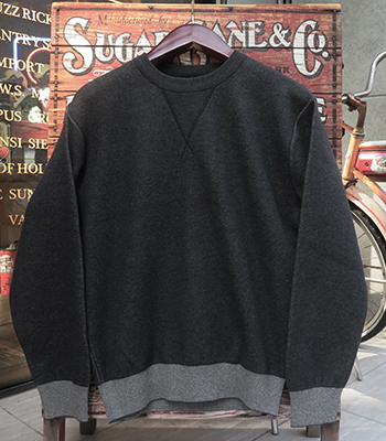 ステュディオ・ダルチザン スウェット　2枚セット STUDIO D'ARTISAN ステュディオダルチザン ニット編み|両Vガゼット