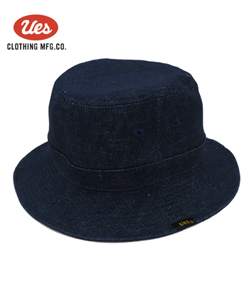 UES ウエス リネンデニム|バケットハット『LINEN DENIM BUCKET HAT