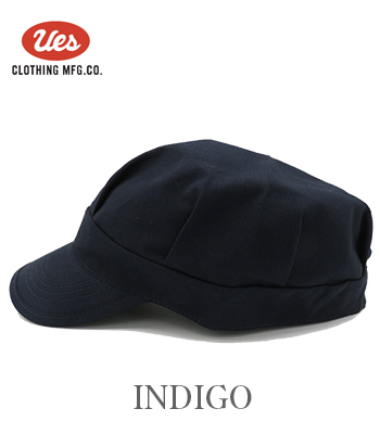 UESウエス　メカニックキャップインディゴ 楽天市場】UES(ウエス)インディゴメカニックキャップ /Lot.82A3