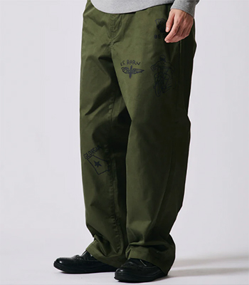BARNS バーンズ T/C|チノパン|ワークパンツ『Autentic T/C Chino