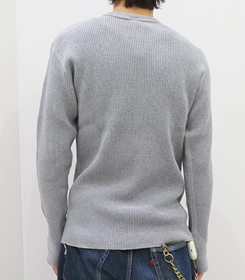 BARNS バーンズ 長袖|フラットシーマ|ワッフル|サーマルロンTEE