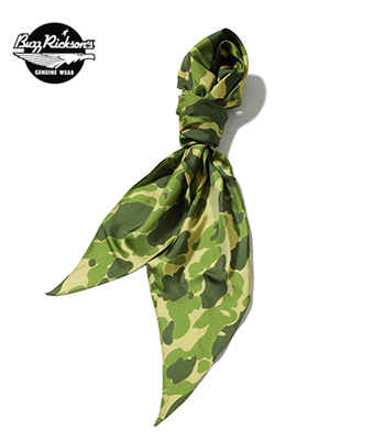 BUZZ RICKSON'S パラシュートクロス スカーフ 1943MODEL BUZZ RICKSON'S バズリクソンズ パラシュートクロス|レーヨン