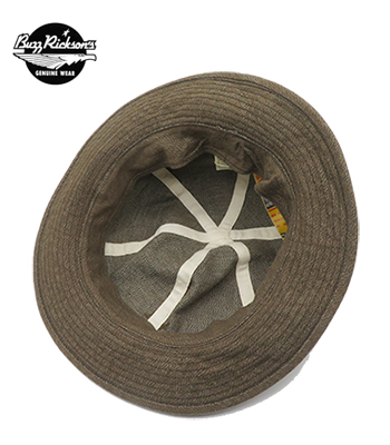 BUZZ RICKSON'S バズリクソンズ ブラウンデニム|アーミーハット『HAT