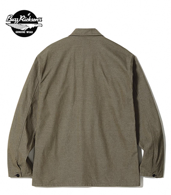 BUZZ RICKSON'S バズリクソンズ ブラウンデニム|プルオーバー