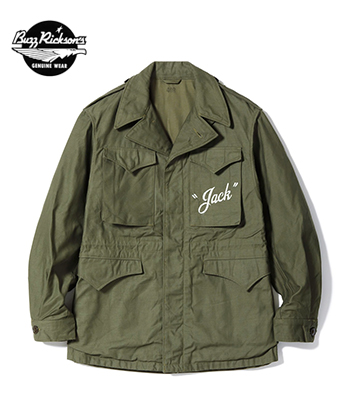 BUZZRICKSON'S バズリクソンズ HAND PAINT|バックサテン|フィールド