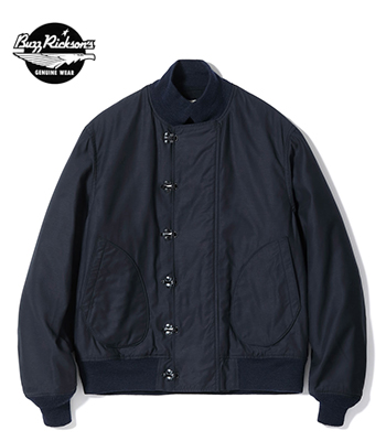 BUZZ RICKSONS バズリクソンズ レーヨンコットン|デッキジャケット『Type DECK HOOK RAYON COTTON VERSION NAVY DEPARTMENT』【ミリタリー・フライト】BR15762 BUZZ RICKSON'S バズリクソンズ レーヨンコットン|デッキジャケット
