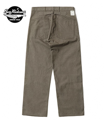BUZZRICKSON'S バズリクソンズ ブラウンデニム|ワーキングトラウザース