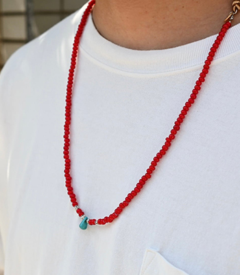 Button Works ボタンワークス ガラスビーズ|ネックレス|ブレスレット