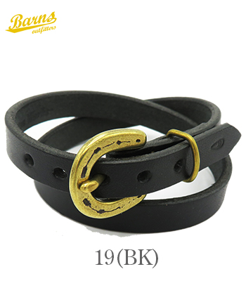 Button Works ボタンワークス 牛革|2重巻き|レザーブレスレット|馬蹄