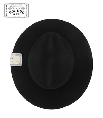 THE H.W.DOG&CO. 折り畳み|メリノウールハット『TRAVELERS HAT