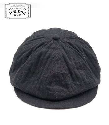 THE H.W DOG&CO コットン リネン キャスケット アイボリー 40 THE H.W DOG&CO コットン リネン キャスケット アイボリー 40