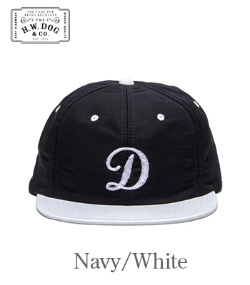THE H.W.DOG&CO. コットンリネン|ベースボールキャップ『2TONE 90S CAP