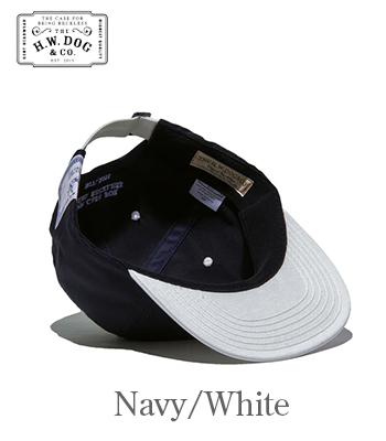 THE H.W.DOG&CO. コットンリネン|ベースボールキャップ『2TONE 90S CAP