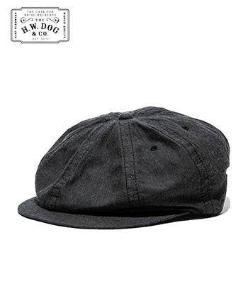 バックラッシュ　ブラックキャスケット ISAMU KATAYAMA BACKLASH - Furniture Leather Casquette