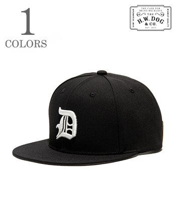 新品　HW　dog &CO ベースボールキャップ　ブラック D-00788-B BBCAP L/C-B】 – THE H.W.DOG&CO.