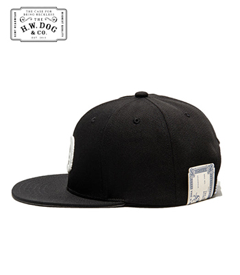 新品　HW　dog &CO ベースボールキャップ　ブラック BASEBALL CAP - Black – THE H.W.DOG&CO.