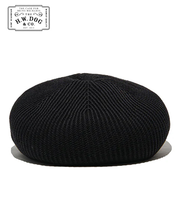 THE H.W.DOG & co. ドッグ COTTON CLUB BIG BERET コットン