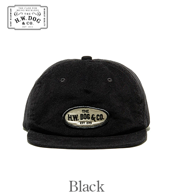 H.W. Dog & Co. コーデュロイキャップ 青 THE H.W.DOG & Co. ザ エイチダブリュー ドッグアンドコー