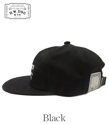 新品　HW　dog &CO ベースボールキャップ　ブラック D-00788-B BBCAP L/C-B】 – THE H.W.DOG&CO.