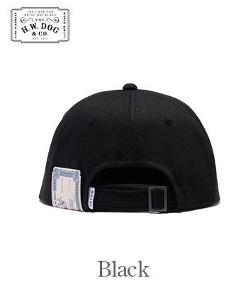 THE.H.W DOG&CO キャップ　レザー THE H.W DOG&CO ドッグアンドコー 2tone leather cotton cap