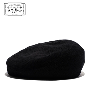 THE H.W.DOG&CO. コットンビックベレー『COTTON BIG BERET