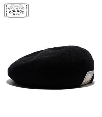 THE H.W.DOG&CO. コットンビックベレー『COTTON BIG BERET