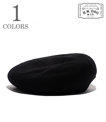 THE H.W.DOG&CO. コットンベーシックベレー『COTTON BASIC BERET