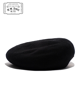 THE H.W.DOG&CO. コットンベーシックベレー『COTTON BASIC BERET