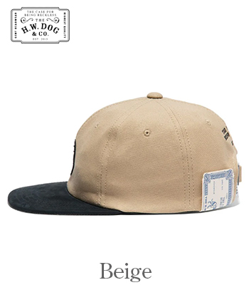 THE H.W. DOG　ナイロンキャップ THE H.W.DOG&CO. コットン|ヌバック|ミッドプロファイルキャップ『MID