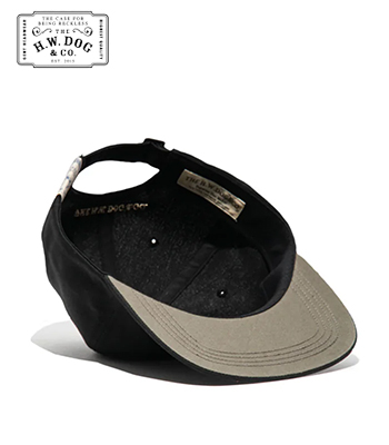 THE H.W.DOG&CO. コットン|フラットブリム|ベースボールキャップ