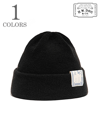 THE H.W.DOG&CO. アクリルウール|ワッチ|ニットキャップ『ROLL WATCH