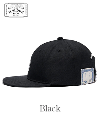 THE H.W.DOG&CO. ヴァージンウール|ベースボールキャップ|スナップ