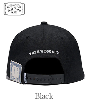 THE H.W.DOG&CO. ヴァージンウール|ベースボールキャップ|スナップ