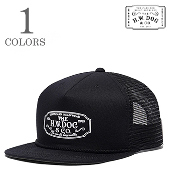 THE H.W.DOG&CO. トラッカー|メッシュキャップ|スナップバック『MESH