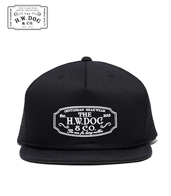 THE H.W.DOG&CO. トラッカー|メッシュキャップ|スナップバック『MESH
