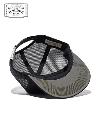 THE H.W.DOG&CO. トラッカー|メッシュキャップ|スナップバック『MESH