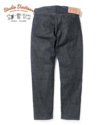 STUDIO D'ARTISAN D'ARTISAN レギュラーストレートウォッシュ