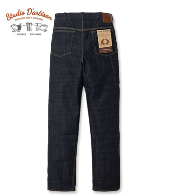 パンツ STUDIO DARTISAN / 301 paint denim pants STUDIO D'ARTISAN ステュディオダルチザン フォックスデニム
