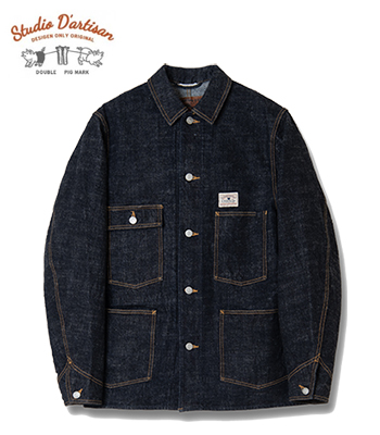 STUDIO D'ARTISAN ステュディオダルチザン 15oz.|デニム|ワークコート